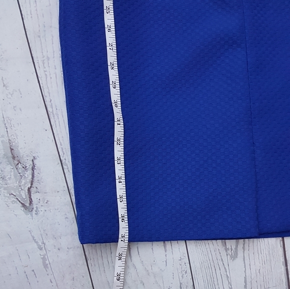 Tahari Arthur S Levine Blue Dress - Picture 8 of 10